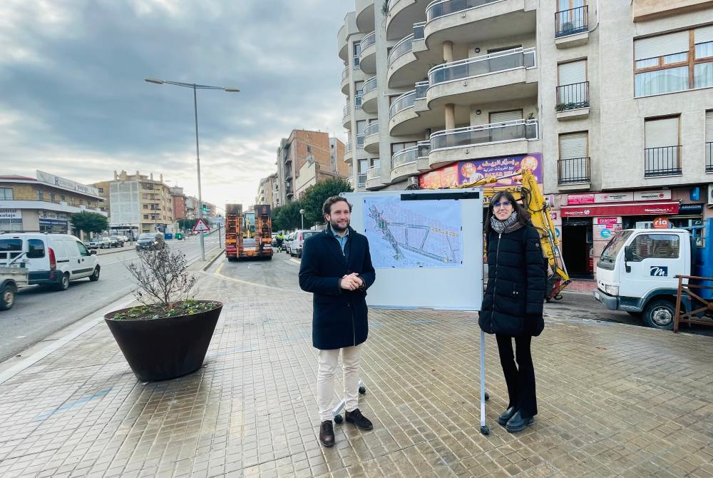 Imagen Comienzan los trabajos de mejora de las avenidas de Lérida y Goya
