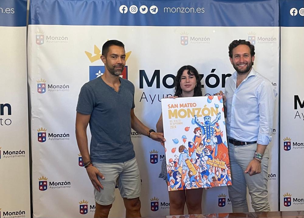Imagen ‘La ponida de la pañoleta’ de Sofía Rivas, cartel de San Mateo 2024