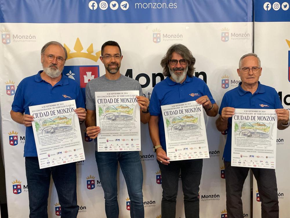 Imagen La XVI Concentración de Vehículos Clásicos ‘Ciudad de Monzón” volverá a ser la más numerosa de Aragón