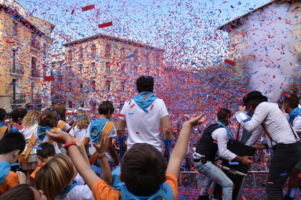 Imagen El ‘codetazo infantil’ marca el inicio de San Mateo con más de 150 actos y más de 60 actuaciones