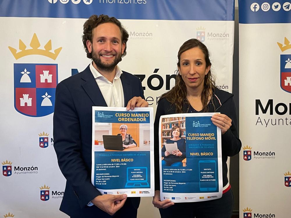 Imagen Cursos de formación sobre el uso de móvil y ordenador para personas mayores