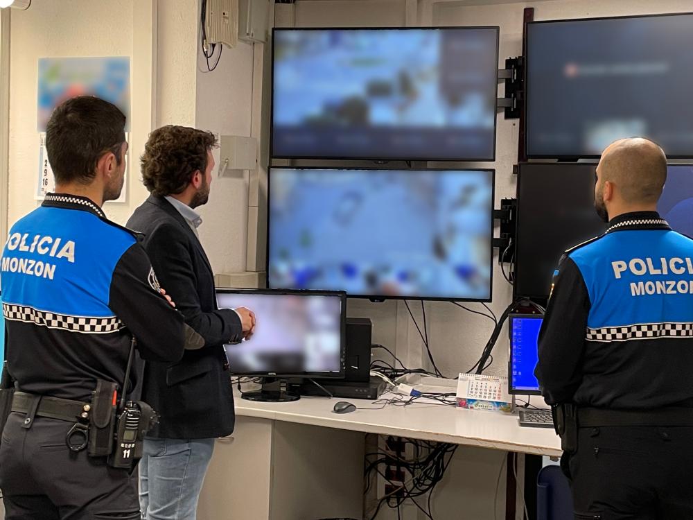 Imagen Monzón amplía su seguridad llegando a 100 videocámaras instaladas
