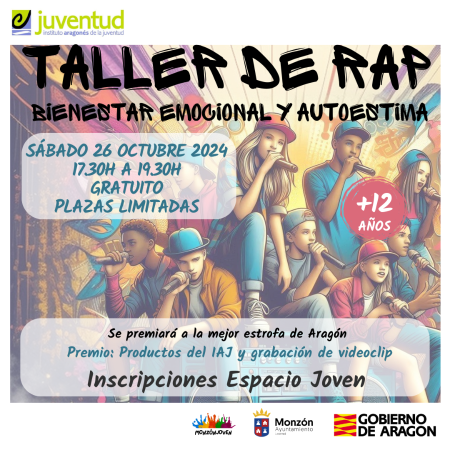 Imagen Taller de Rap en el Espacio Joven de Monzón