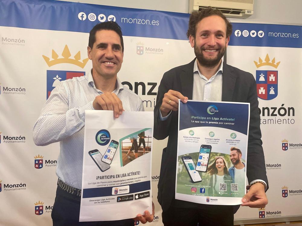 Imagen Monzón primera localidad de la provincia en adherirse a la Liga Actívate para fomentar la actividad física