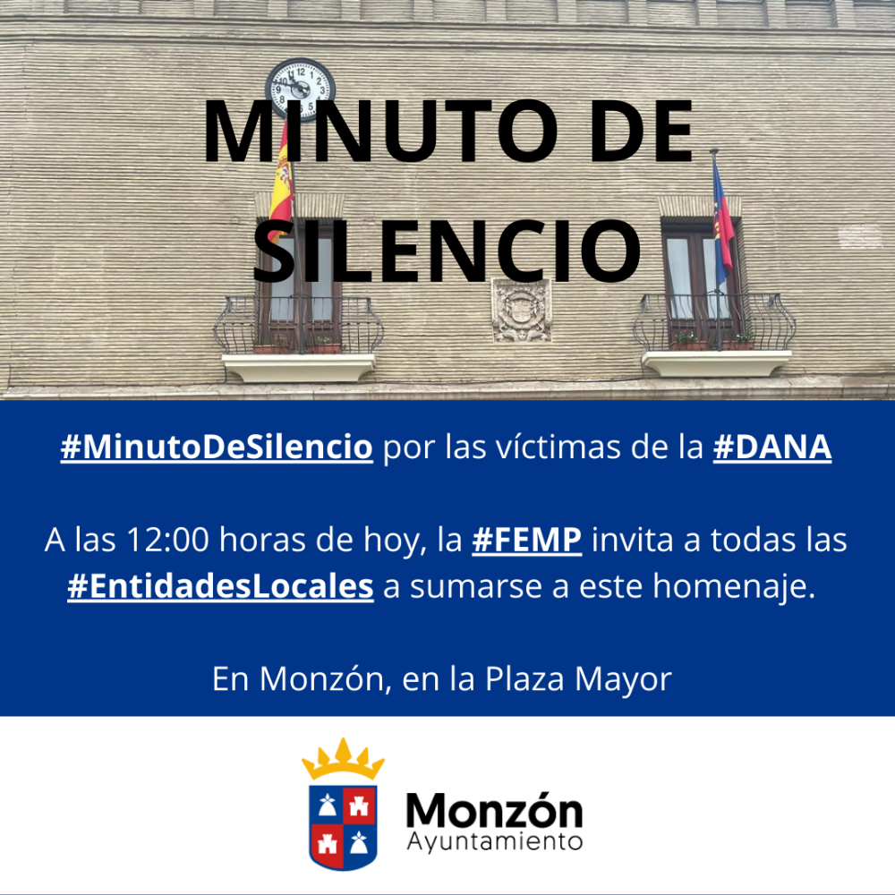 Imagen Minuto de Silencio por los efectos de la DANA
