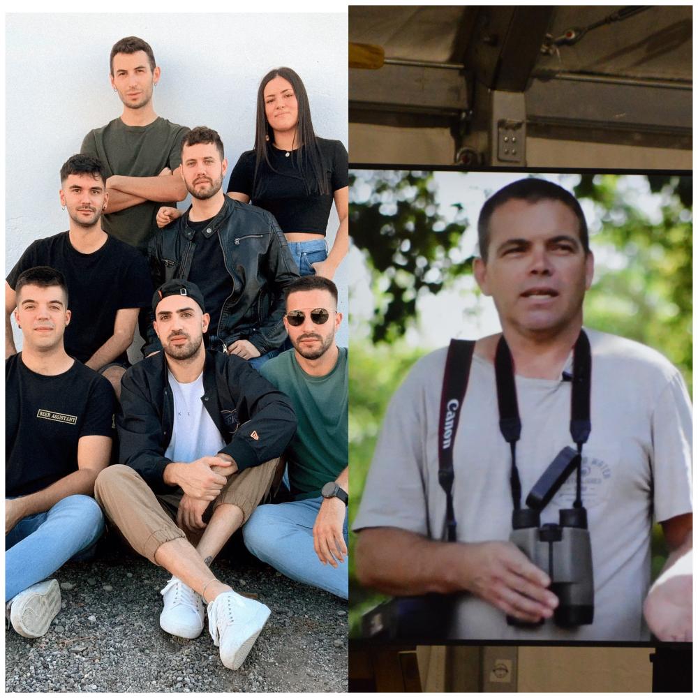 Imagen Mallazo y José Damián Moreno, premios Monzón Extiende Cultura