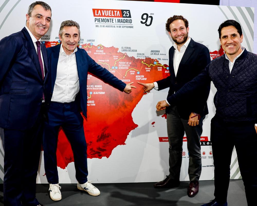 Imagen La Vuelta 2025 tendrá dos etapas en el altoaragón, una con llegada en Cerler y otra con salida en Monzón