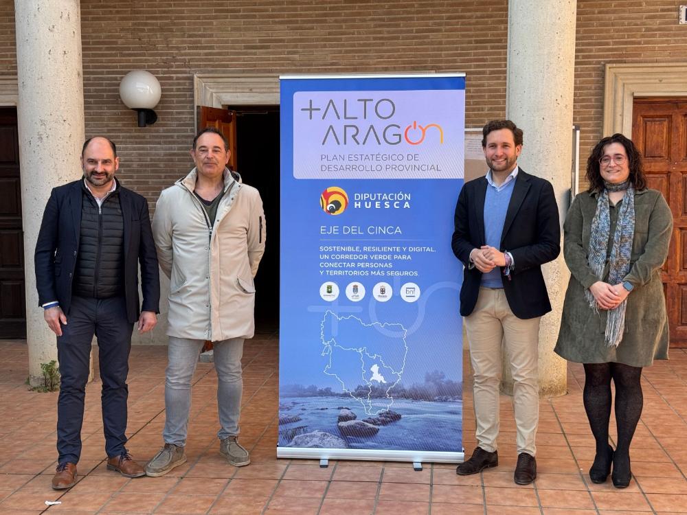 Imagen La Diputación presentará un Plan de Inversión conjunto para que Somontano, Cinca Medio y Litera mejoren sus servicios con fondos europeos