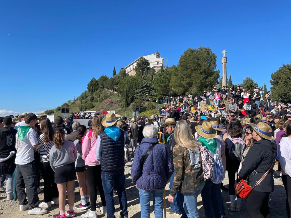 Imagen Monzón vive un Día de la Alegría de récord con unos 15.000 romeros