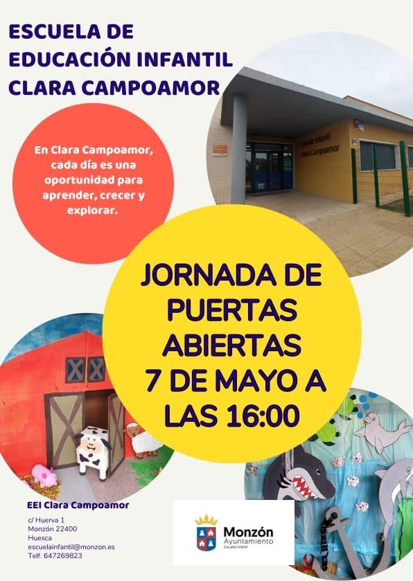 Imagen Jornada de puertas abiertas de la EEI Clara Campoamor