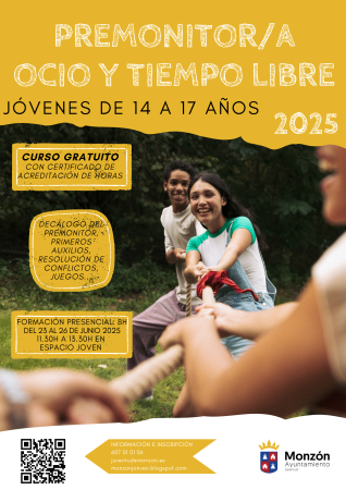 Imagen Curso de Premonitor de Tiempo Libre en Monzón