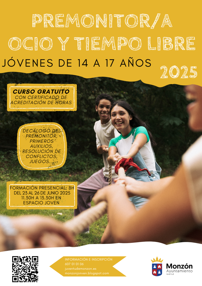 Imagen Curso de Premonitor de Tiempo Libre en Monzón