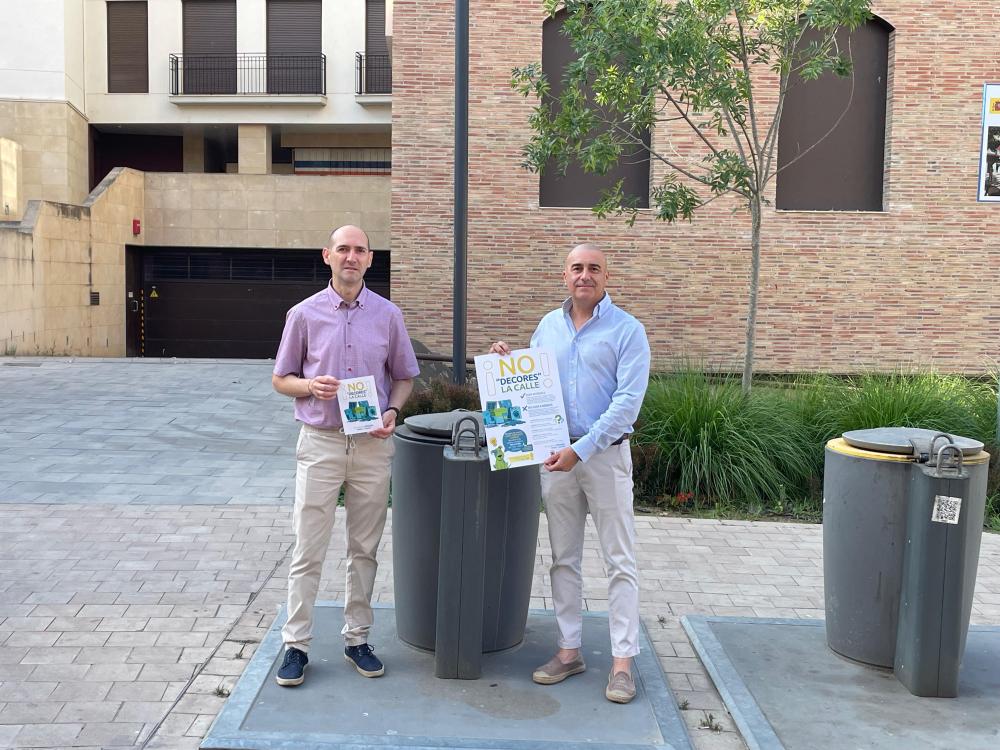 Imagen ¡No ‘decores’ la calle! Nueva campaña de sensibilización sobre la recogida de enseres