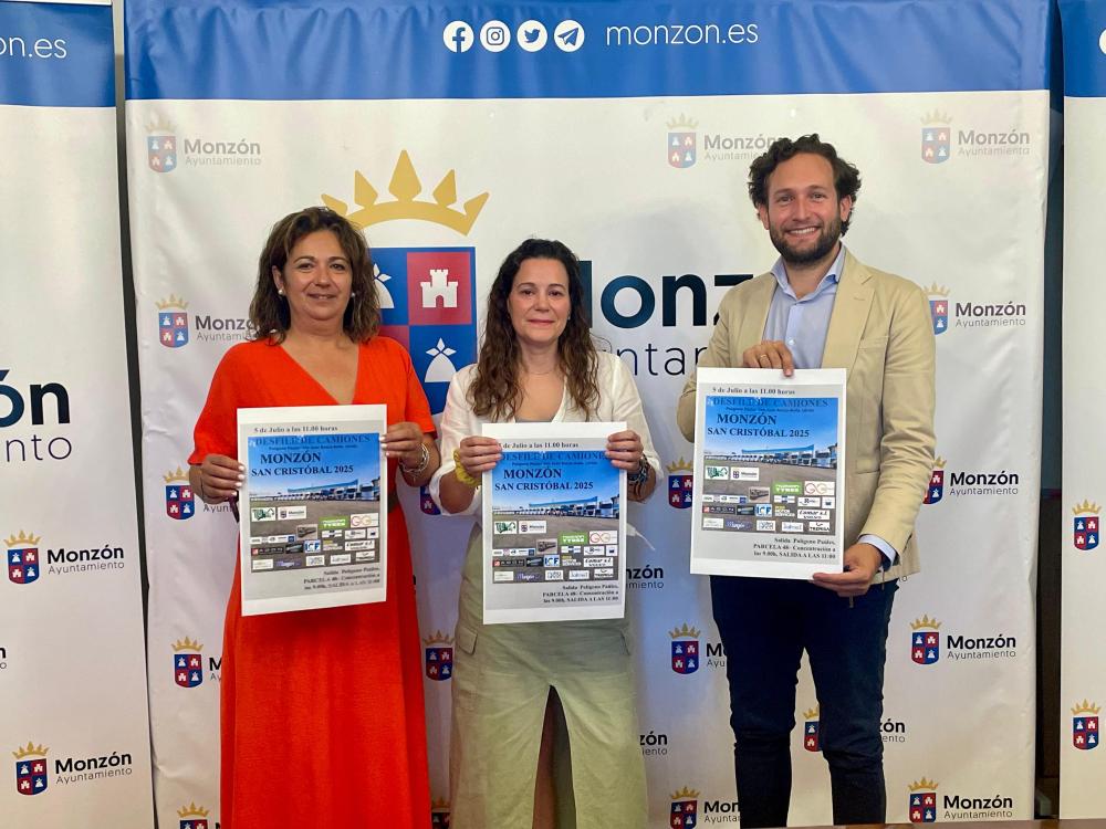 Imagen San Cristóbal vuelve a reunir a los transportistas de Monzón