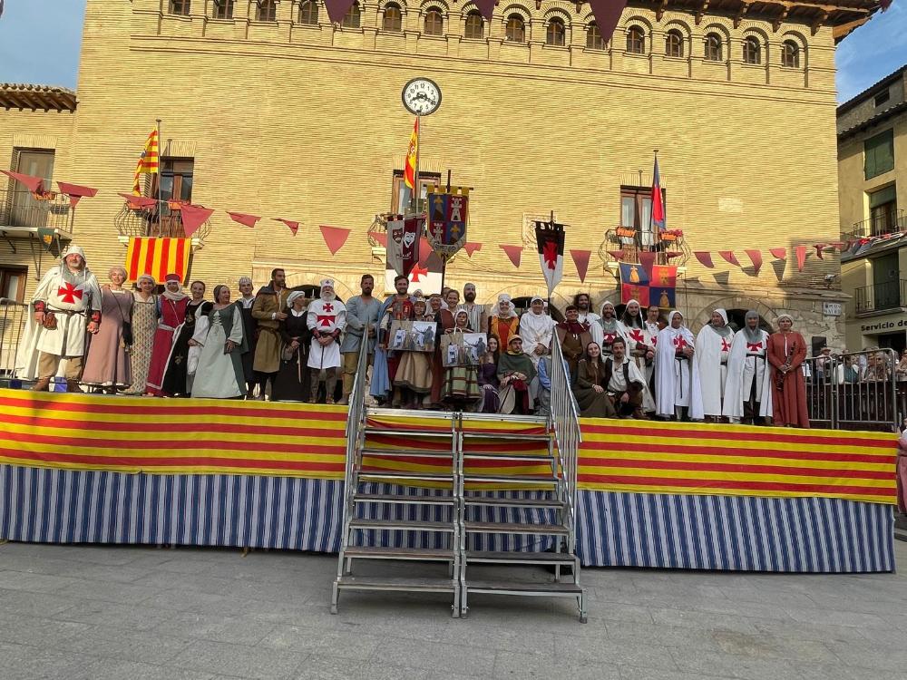 Imagen El BOE publica la declaración de Fiesta de Interés Turístico Nacional del Homenaje Templario a Jaime I y Guillem de Mont-rodón