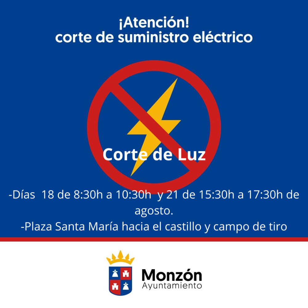 Imagen Corte luz