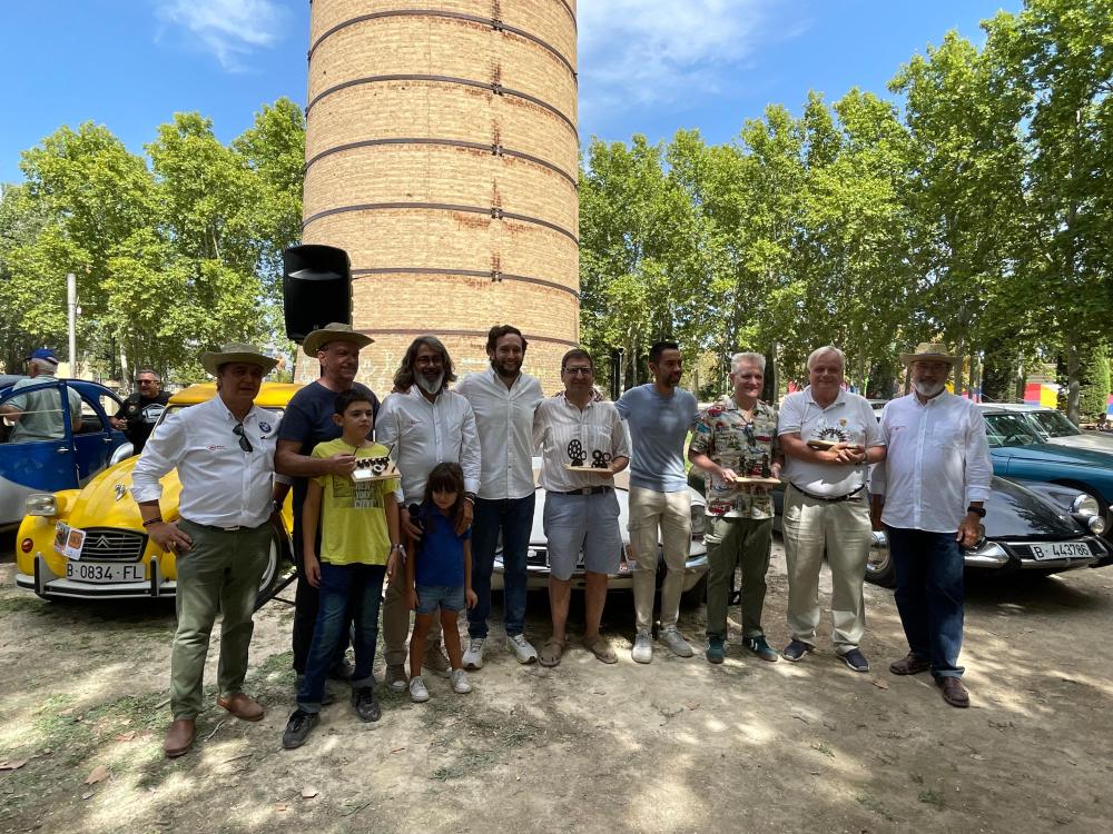 Imagen La concentración de vehículos clásicos de Monzón, la más grande de Aragón, alcanza un nuevo récord con 247 participantes