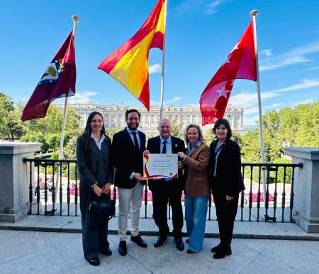 Imagen El Homenaje Templario recibe el diploma acreditativo de Fiesta de...