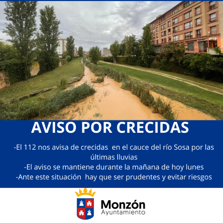 Imagen Crecidas río Sosa