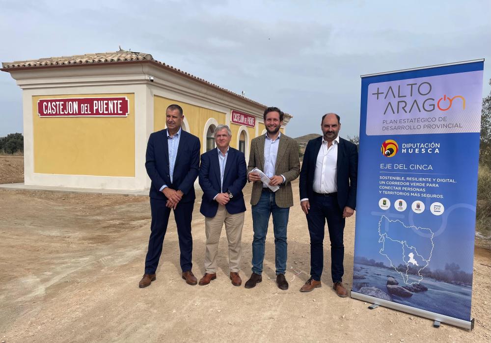 Imagen La Diputación consigue 3 millones de euros de fondos europeos para el “Proyecto Eje del Cinca”