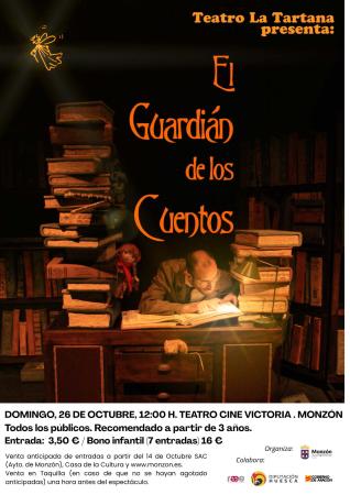 CARTEL A3 El Guardian Cuentos _ Blanco