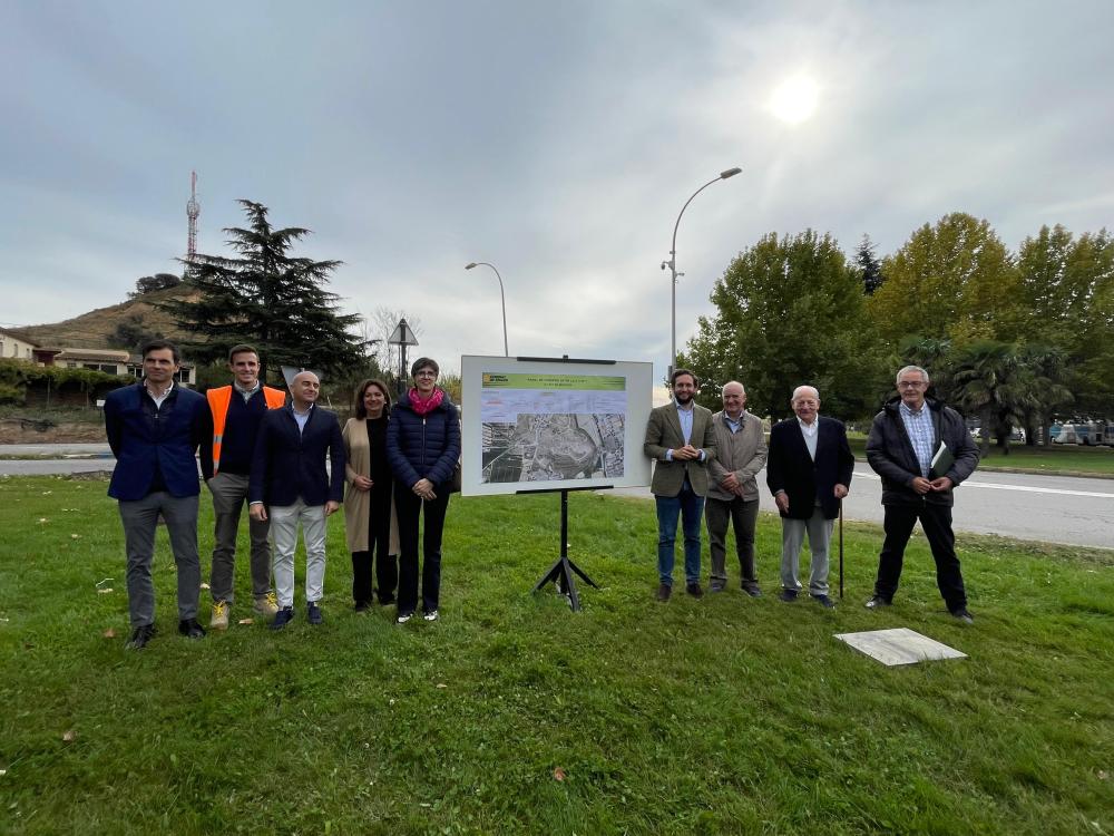 Imagen Carreteras inicia los trabajos para agilizar el tráfico de entrada y salida al polígono Paúles y liberar de camiones al casco urbano de Monzón