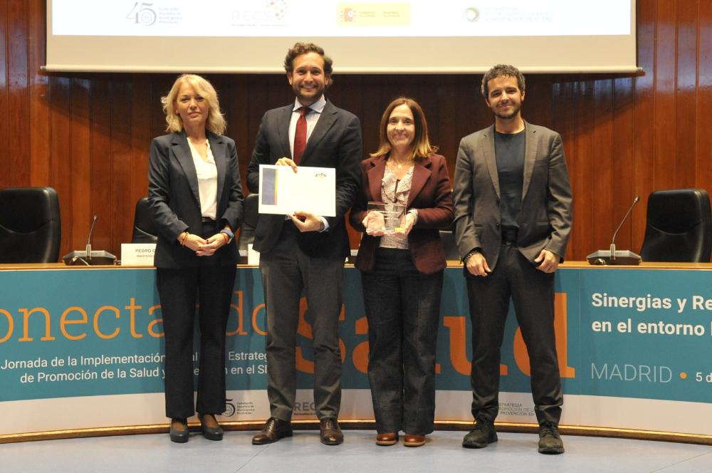 Imagen Monzón, Premio Nacional de Calidad por el Ministerio de Sanidad y la Red Española de Ciudades Saludables