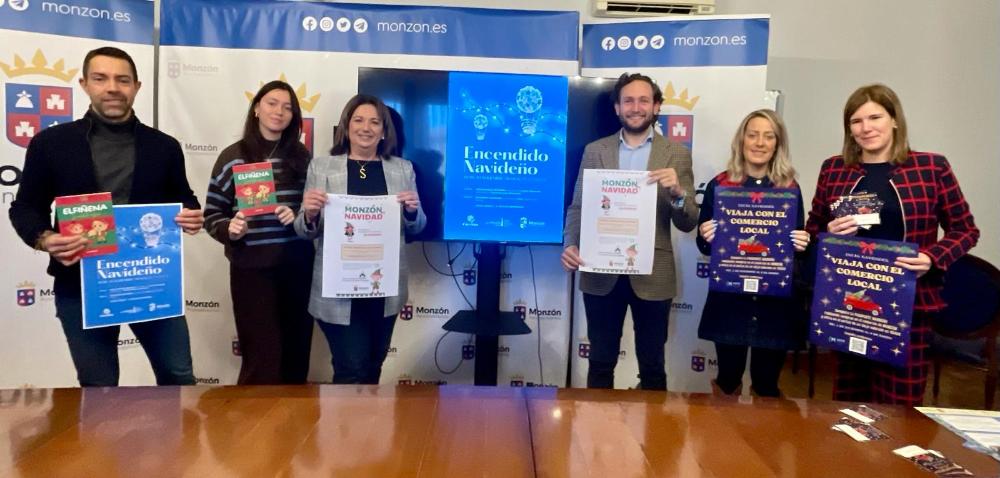 Imagen El Ayuntamiento de Monzón presenta una de las mejores Navidades de Aragón