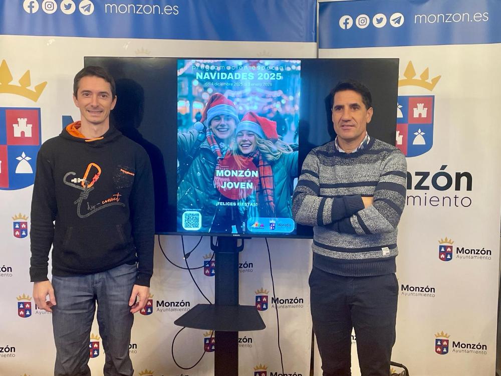 Imagen Presentado el programa de Navidad de Monzón Joven