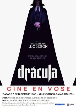 Image CINE EN VOSE A3 DRACULA