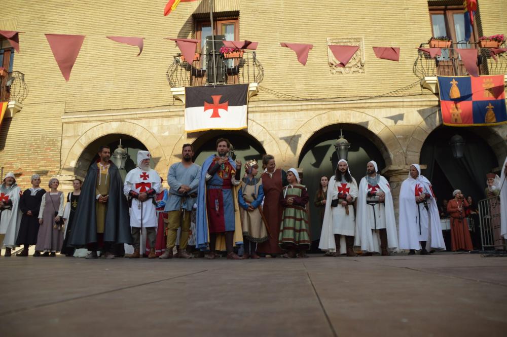 Imagen Castin para seleccionar Jaime I, Ramón de Berenguer y Guillem de Mont-rodón del Homenaje Templario
