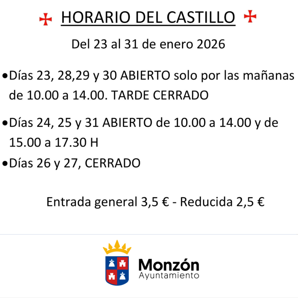 Imagen Horario Castillo