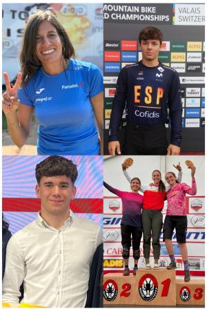 Imagen María Torres, Marta Jordán, Adrián Martín y Marcos Lorenzo, mejores...