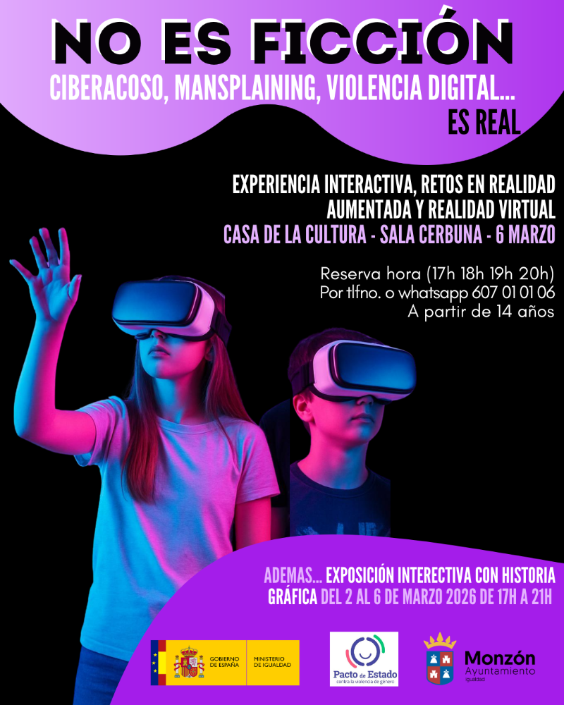 Imagen ‘No es ficción’, una propuesta educativa en el marco del día 8 de marzo