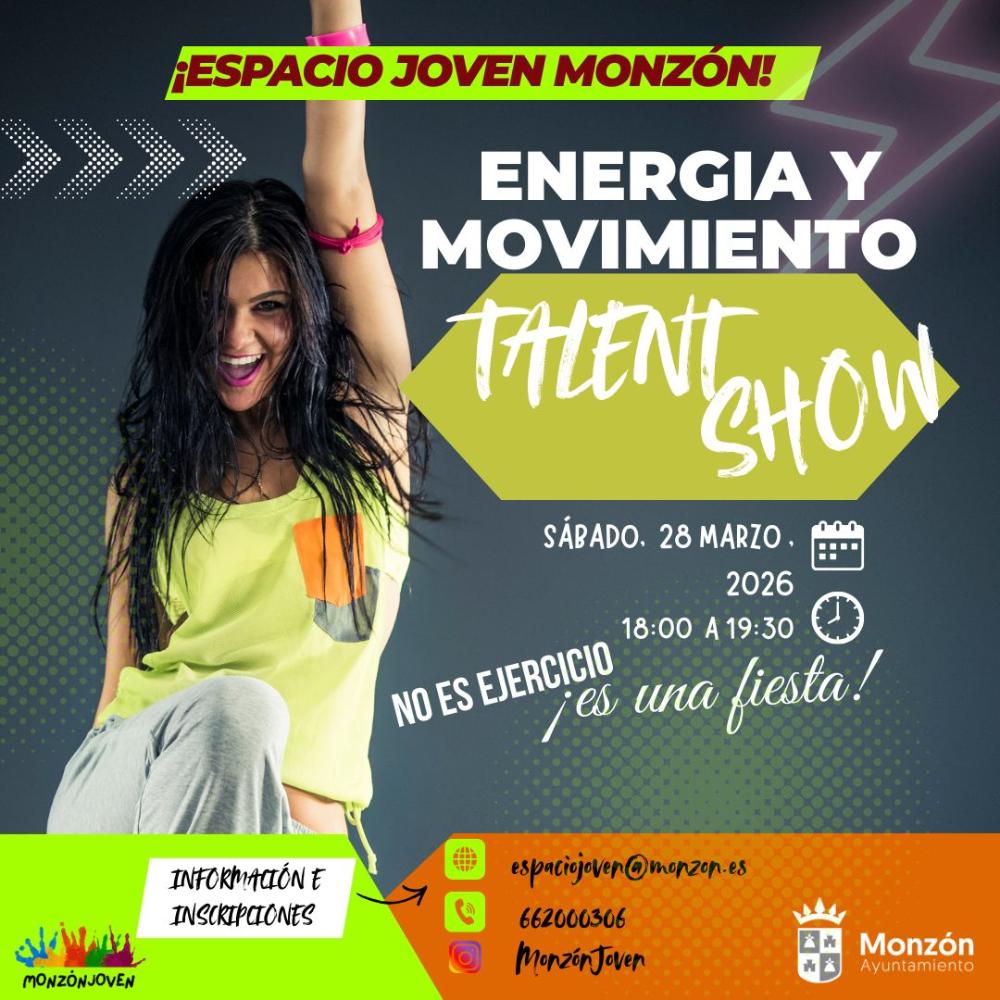 Imagen Actividad de Talent Show en el Espacio Joven el próximo 28 de marzo