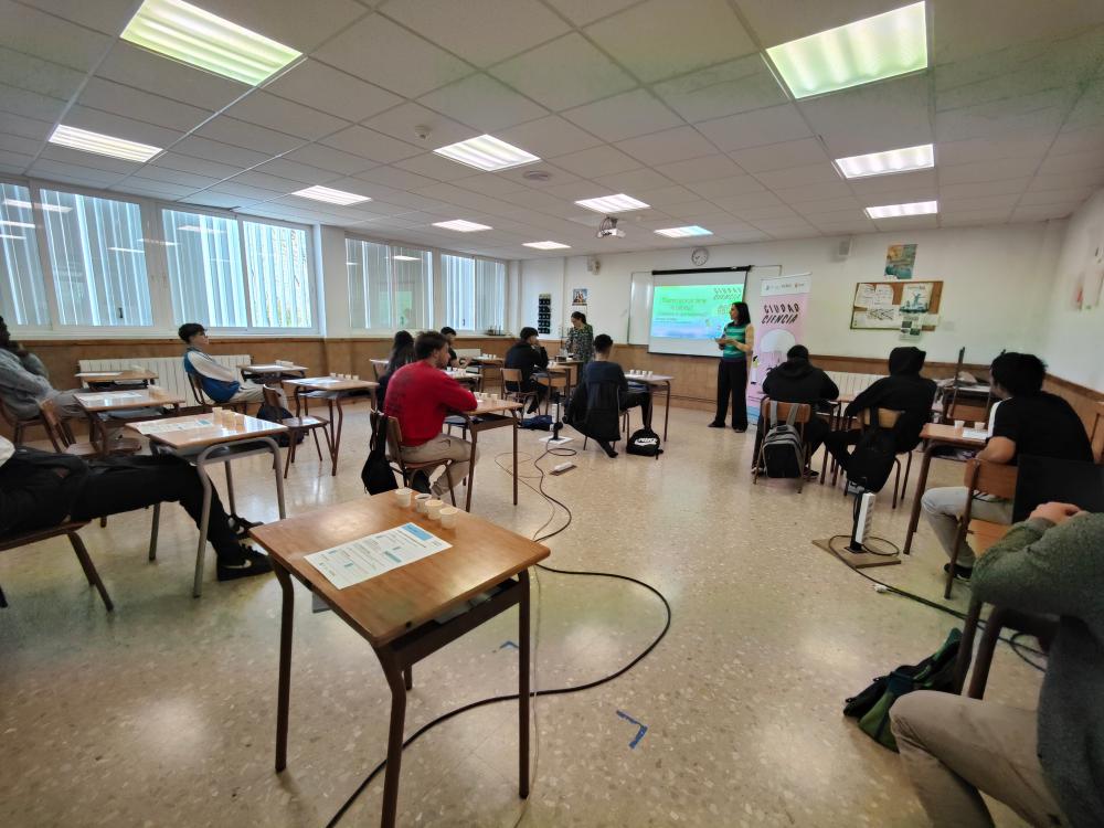 Imagen Ciudad Ciencia organizaba una cata de bebidas azucaradas en Salesianos y el IES Mor de Fuentes de Monzón