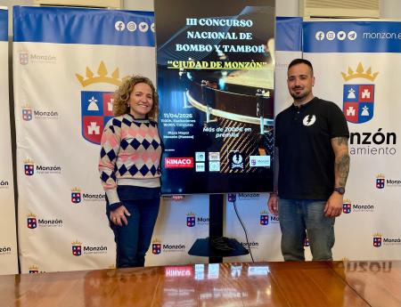 Imagen El III Concurso Nacional de Bombo y Tambor ‘Ciudad de Monzón’ se...