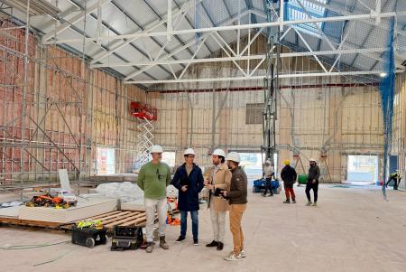 Imagen La rehabilitación de la Nave de la Azucarera entra en su recta final