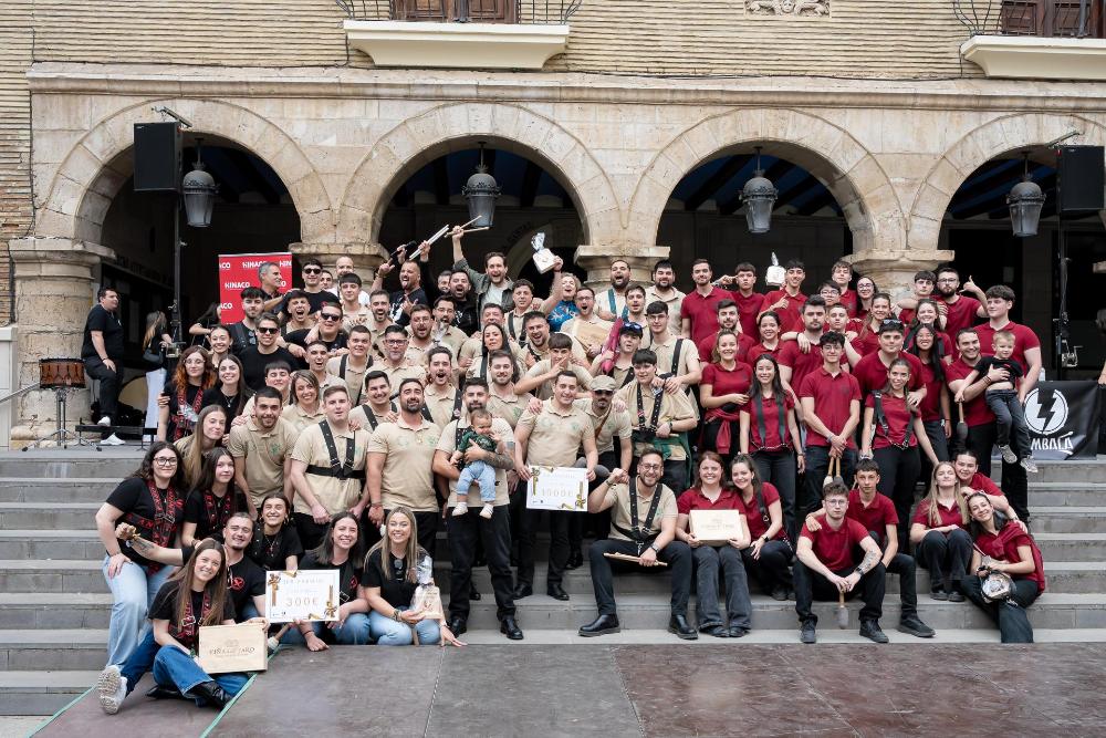 Imagen Gran nivel en el III Concurso Nacional de Bombos y Tambores Ciudad de Monzón