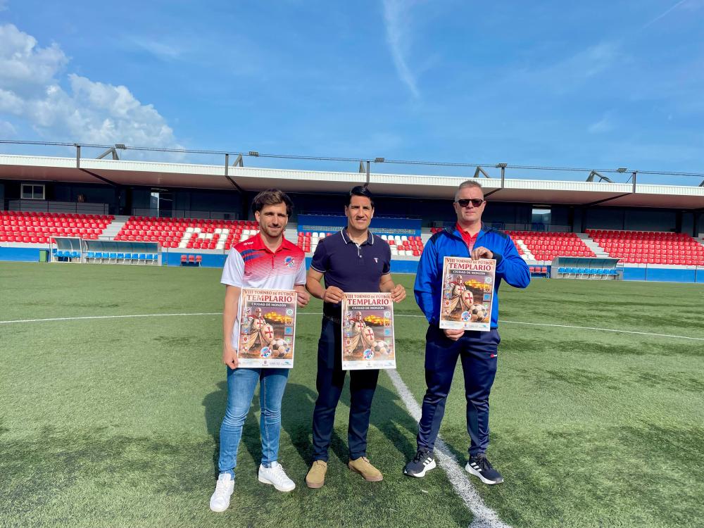 Imagen Presentado del VIII Torneo de Fútbol Templario ‘Ciudad de Monzón’