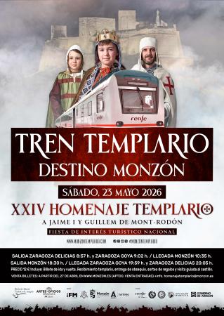 Image CARTEL TREN Homenaje Templario 2026
