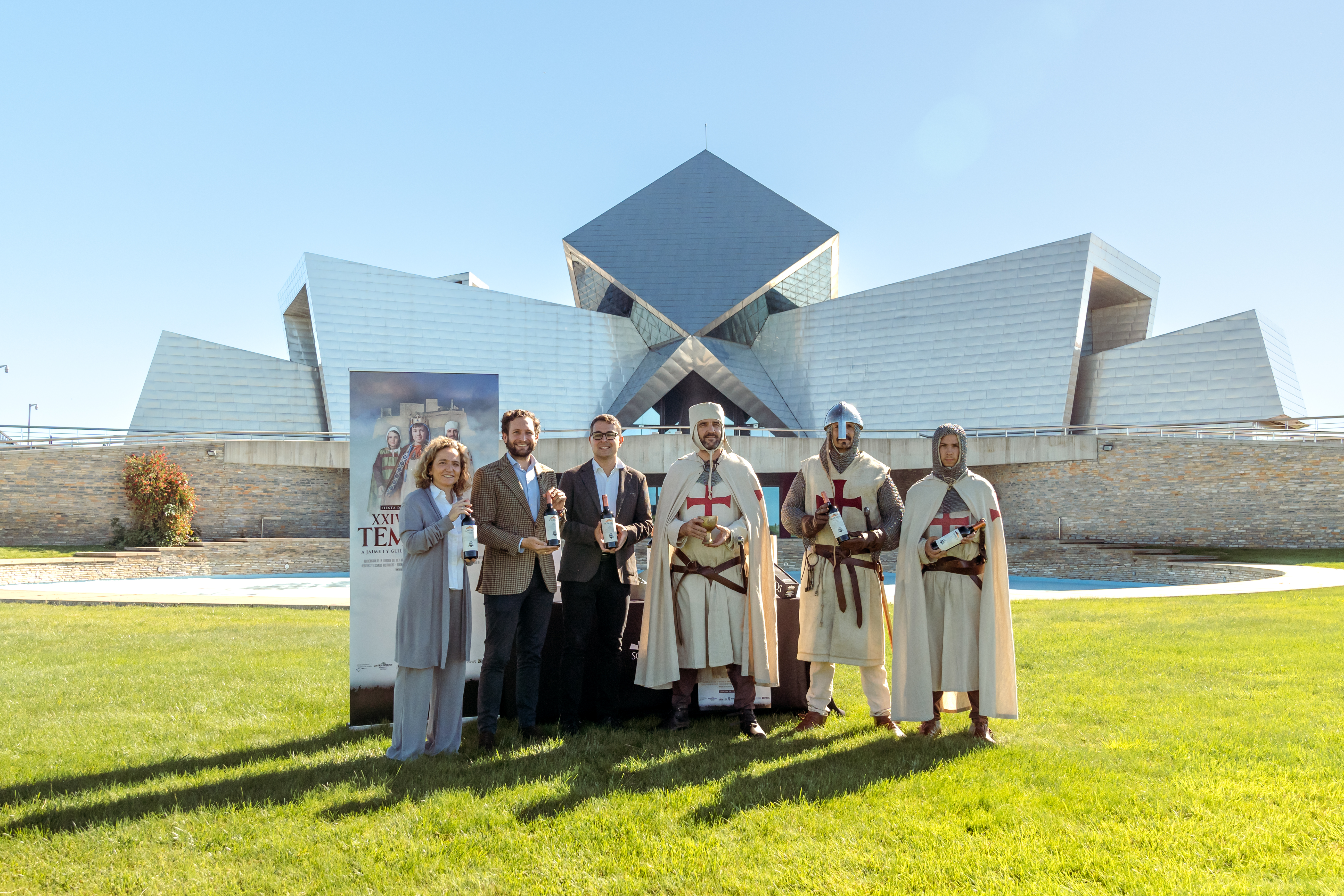Imagen Una edición especial de SOMMOS Reserva, vino oficial de Monzón Templario