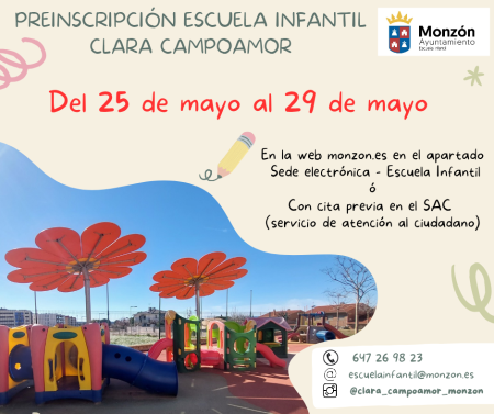 Imagen El plazo de preinscripción de nuevos alumnos de la Escuela de Educación...