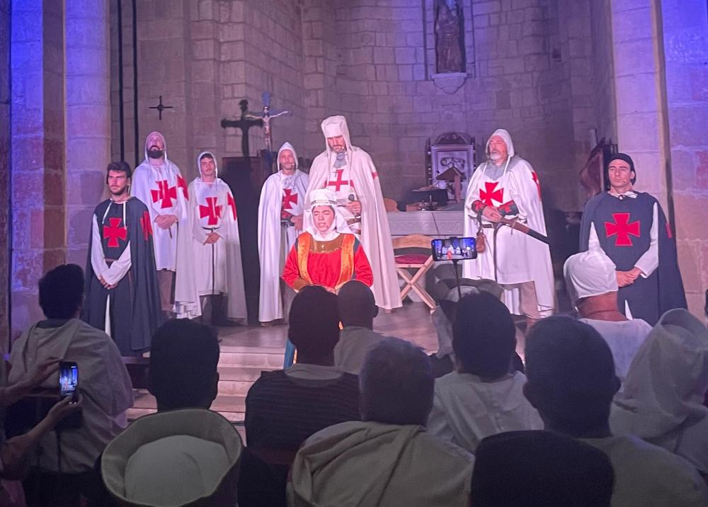Imagen Monzón se prepara para un recibimiento multitudinario al rey Jaime I