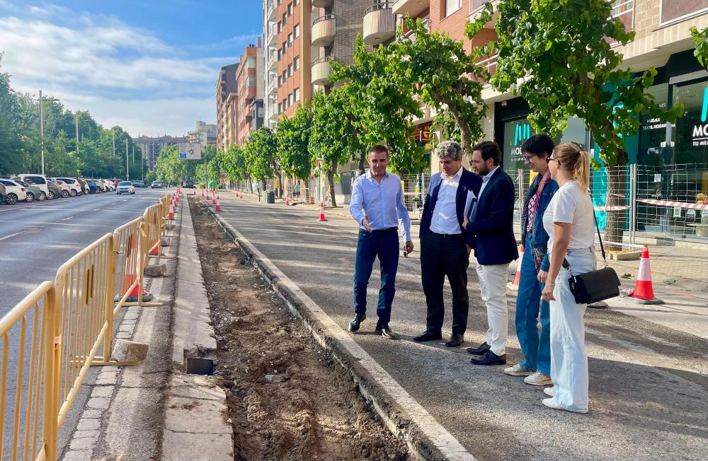 Imagen Inicio de la última fase de reurbanización del Paseo San Juan Bosco
