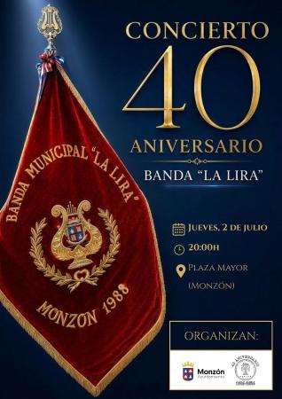 Jueves, 2 de julio 20.00h Plaza Mayor (Monzón)