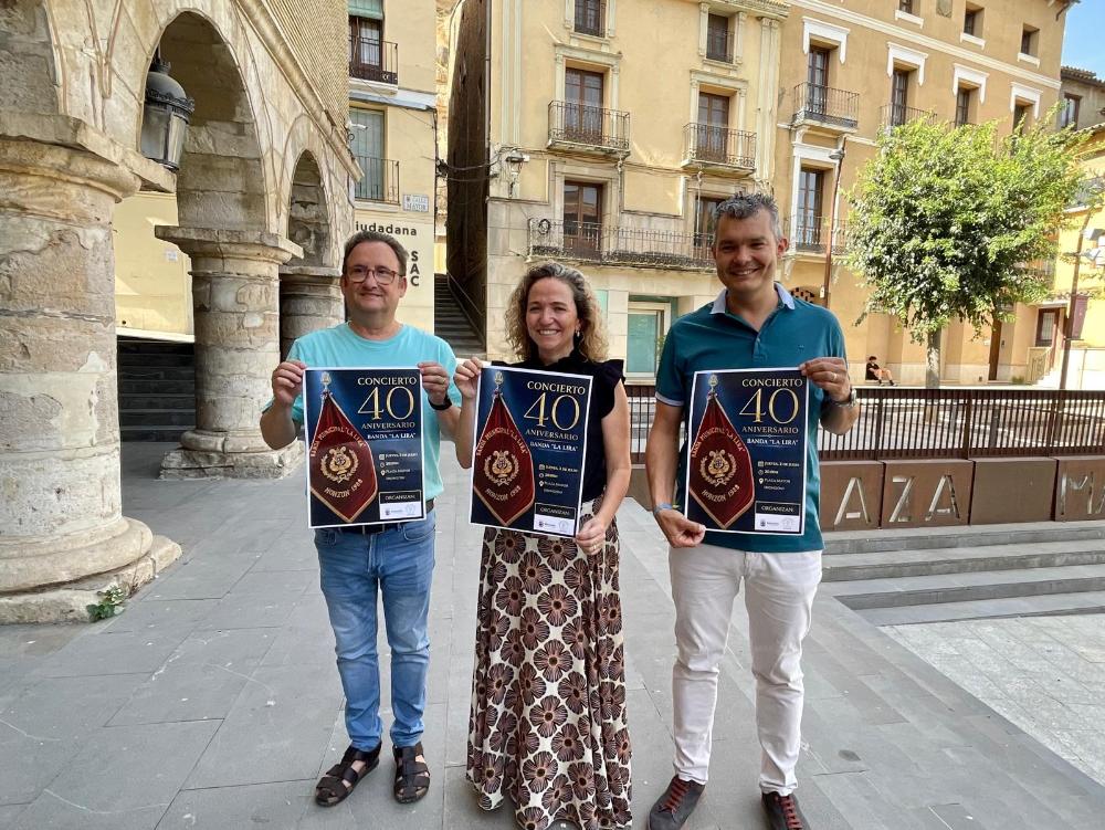 Imagen La Banda La Lira de Monzón comienza sus actividades por el 40 aniversario desde su primer concierto