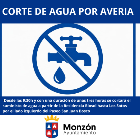Imagen Corte agua