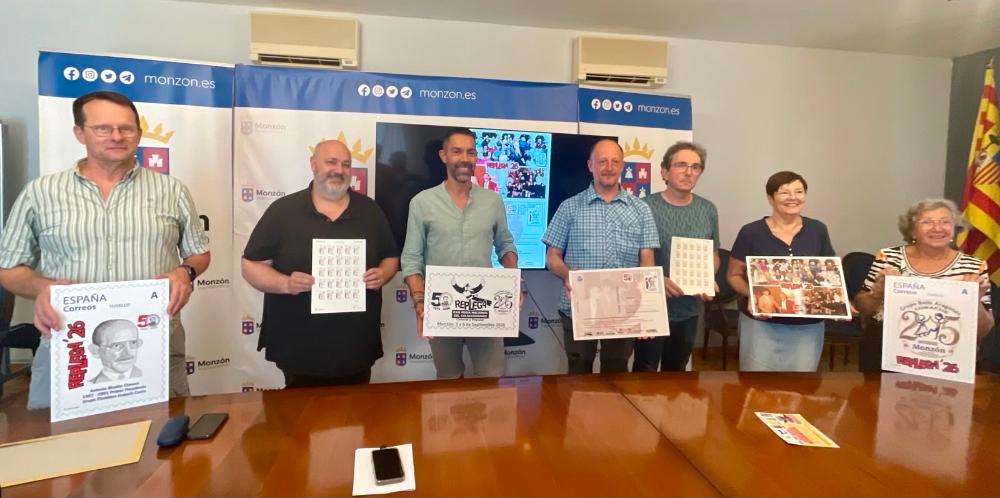 Imagen Replega homenajea el 25 aniversario del Grupo L’Orache y el 50 del Grupo Filatélico Joaquín Costa