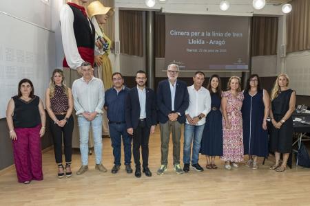 Imagen Reunión sobre la red de cercanías en la línea ferroviaria Lérida Monzón